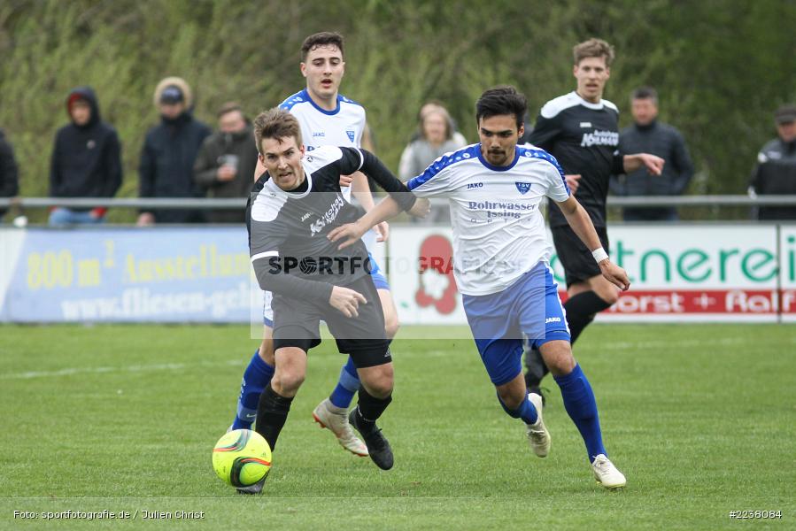 Andreas Fernando, Andreas Rösch, Landesliga Nordwest, 13.04.2019, TSV Unterpleichfeld, TSV Karlburg - Bild-ID: 2238084