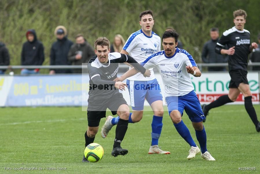 Andreas Fernando, Andreas Rösch, Landesliga Nordwest, 13.04.2019, TSV Unterpleichfeld, TSV Karlburg - Bild-ID: 2238085 Andreas Fernando, Andreas Rösch, Landesliga Nordwest, 13.04.2019, TSV Unterpleichfeld, TSV Karlburg - Bild-ID: 2238085