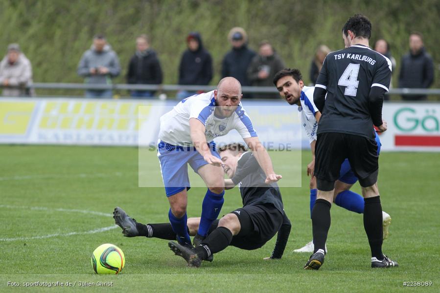 Ulrich Scheidel, Andreas Rösch, Landesliga Nordwest, 13.04.2019, TSV Unterpleichfeld, TSV Karlburg - Bild-ID: 2238089 Ulrich Scheidel, Andreas Rösch, Landesliga Nordwest, 13.04.2019, TSV Unterpleichfeld, TSV Karlburg - Bild-ID: 2238089