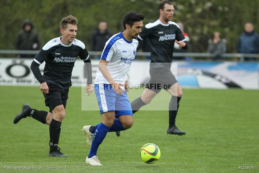 Andreas Fernando, Andreas Rösch, Landesliga Nordwest, 13.04.2019, TSV Unterpleichfeld, TSV Karlburg - Bild-ID: 2238091 Andreas Fernando, Andreas Rösch, Landesliga Nordwest, 13.04.2019, TSV Unterpleichfeld, TSV Karlburg - Bild-ID: 2238091