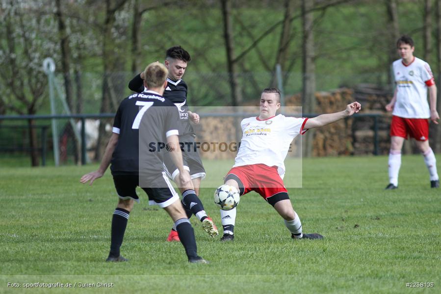 Lukas Teske, Jan Katzenberger, Kreisklasse Würzburg, 14.04.2019, SG Burgsinn, FC Karsbach - Bild-ID: 2238103 Lukas Teske, Jan Katzenberger, Kreisklasse Würzburg, 14.04.2019, SG Burgsinn, FC Karsbach - Bild-ID: 2238103
