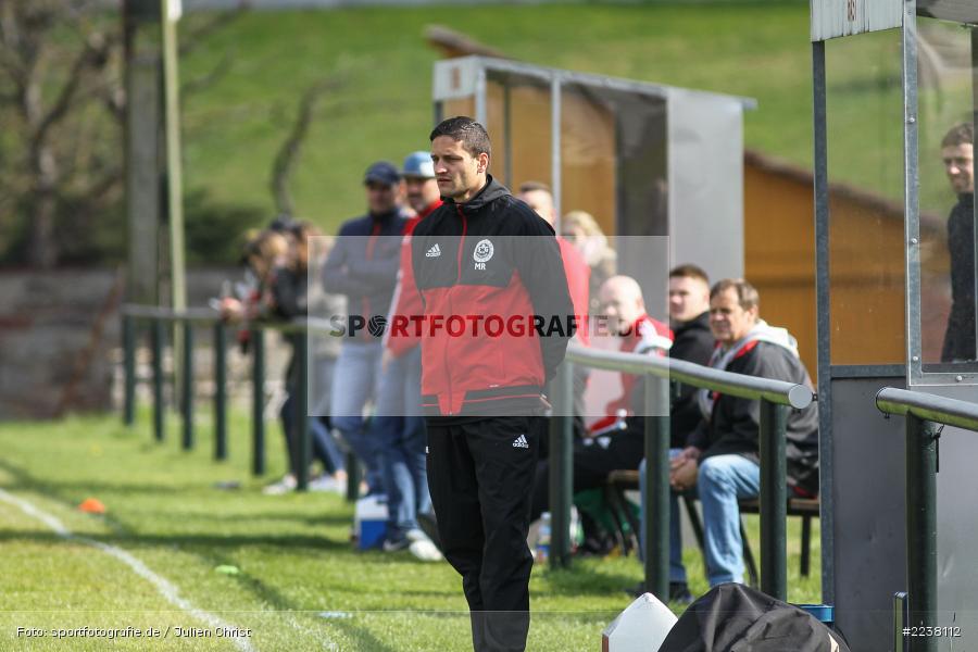 Manuel Rützel, Kreisklasse Würzburg, 14.04.2019, SG Burgsinn, FC Karsbach - Bild-ID: 2238112