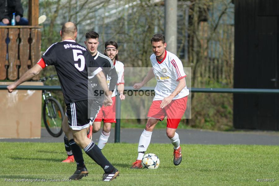 Lukas Teske, Bastian Schmitt, Kreisklasse Würzburg, 14.04.2019, SG Burgsinn, FC Karsbach - Bild-ID: 2238120 Lukas Teske, Bastian Schmitt, Kreisklasse Würzburg, 14.04.2019, SG Burgsinn, FC Karsbach - Bild-ID: 2238120