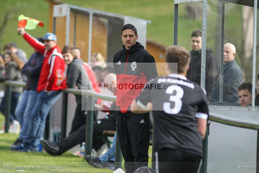 Manuel Rützel, Kreisklasse Würzburg, 14.04.2019, SG Burgsinn, FC Karsbach - Bild-ID: 2238128