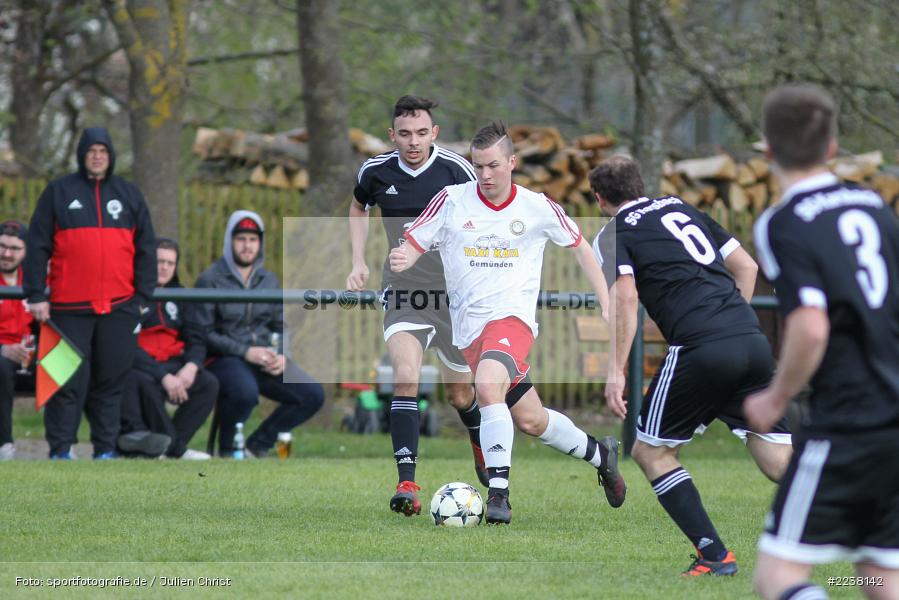 Sebastian Voicila, Jan Katzenberger, Kreisklasse Würzburg, 14.04.2019, SG Burgsinn, FC Karsbach - Bild-ID: 2238142