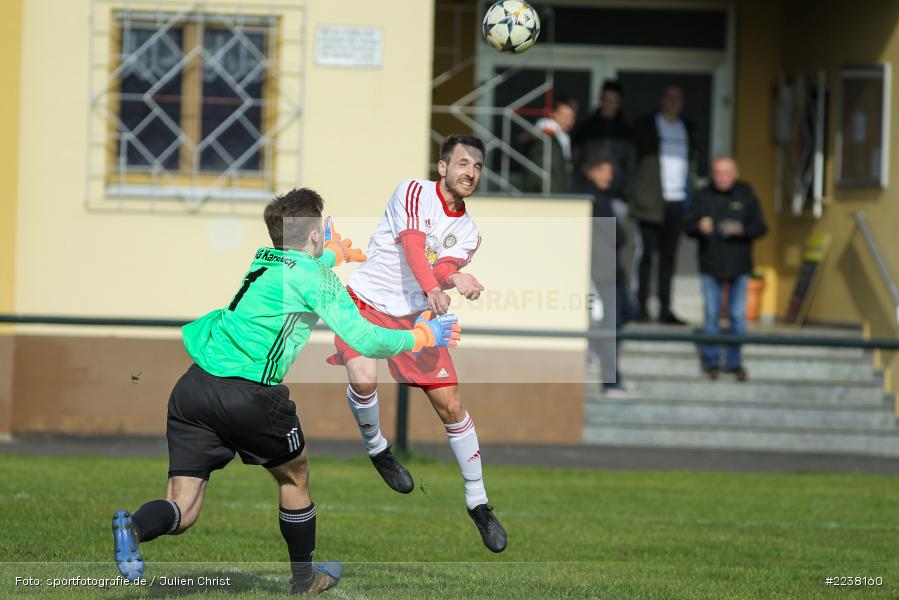 Nico Filippi, Maxim Rosenkranz, Kreisklasse Würzburg, 14.04.2019, SG Burgsinn, FC Karsbach - Bild-ID: 2238160 Nico Filippi, Maxim Rosenkranz, Kreisklasse Würzburg, 14.04.2019, SG Burgsinn, FC Karsbach - Bild-ID: 2238160