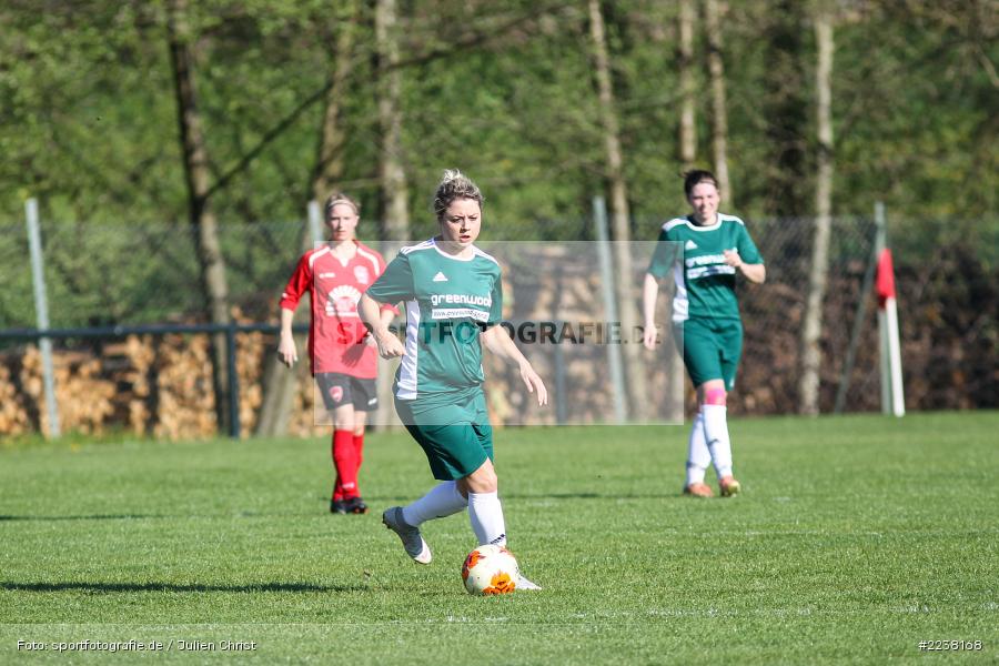 Delia Brandenstein, Landesliga Nord Frauen, 20.04.2019, 1. FFC Hof II (N), FC Karsbach - Bild-ID: 2238168