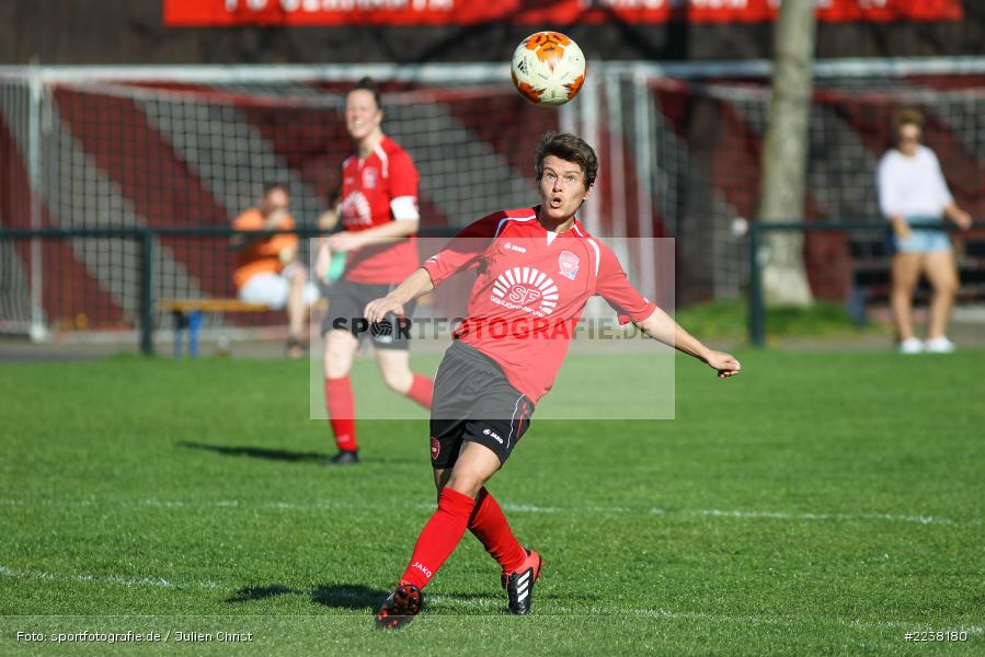 Cindy Matetschk, Landesliga Nord Frauen, 20.04.2019, 1. FFC Hof II (N), FC Karsbach - Bild-ID: 2238180