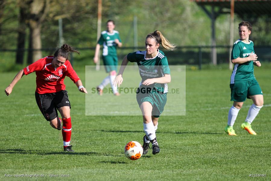 Sophia Burkard, Landesliga Nord Frauen, 20.04.2019, 1. FFC Hof II (N), FC Karsbach - Bild-ID: 2238182