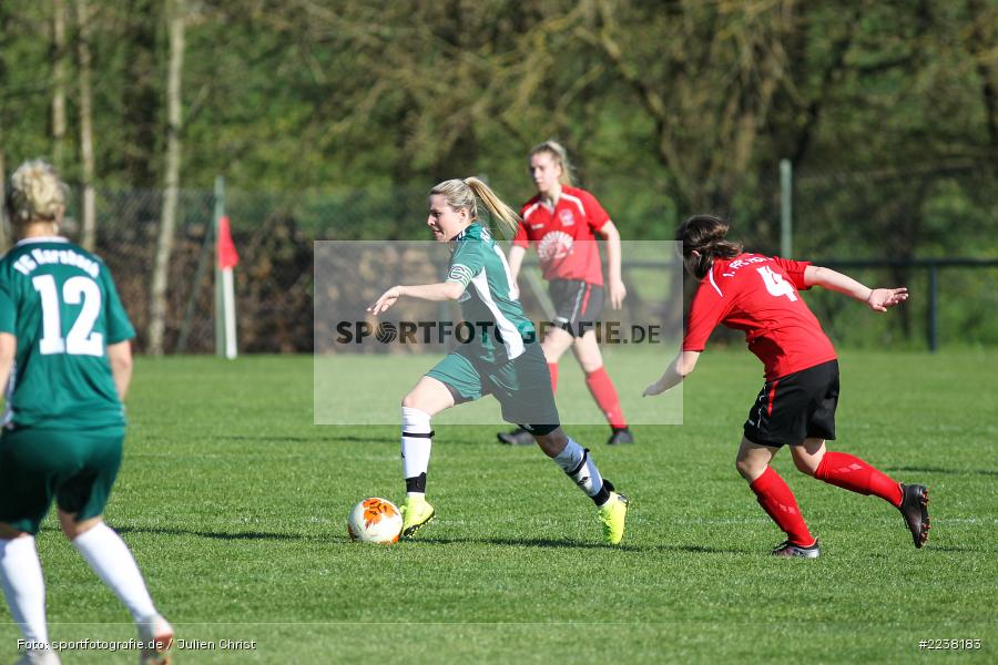 Marie Theres Franz, Landesliga Nord Frauen, 20.04.2019, 1. FFC Hof II (N), FC Karsbach - Bild-ID: 2238183