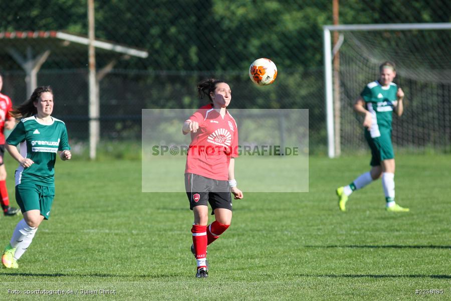 Manuela Moos, Landesliga Nord Frauen, 20.04.2019, 1. FFC Hof II (N), FC Karsbach - Bild-ID: 2238185