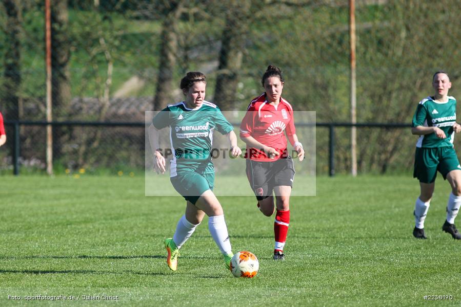 Anke Skrabs, Landesliga Nord Frauen, 20.04.2019, 1. FFC Hof II (N), FC Karsbach - Bild-ID: 2238190