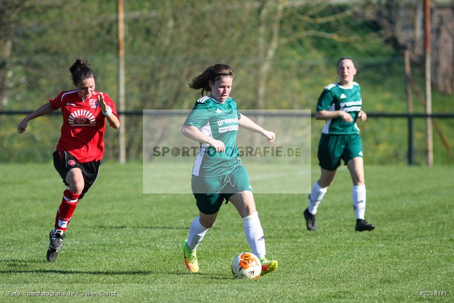 Anke Skrabs, Landesliga Nord Frauen, 20.04.2019, 1. FFC Hof II (N), FC Karsbach - Bild-ID: 2238191