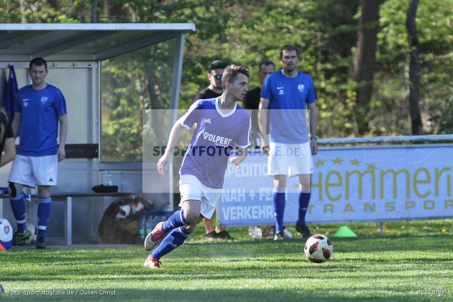 Jonas Schmitt, Kreisklasse Würzburg, 20.04.2019, FC Ruppertshütten, FV Wernfeld/Adelsberg - Bild-ID: 2238199