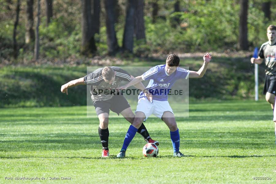 Tim Franz, Andy Egert, Kreisklasse Würzburg, 20.04.2019, FC Ruppertshütten, FV Wernfeld/Adelsberg - Bild-ID: 2238206