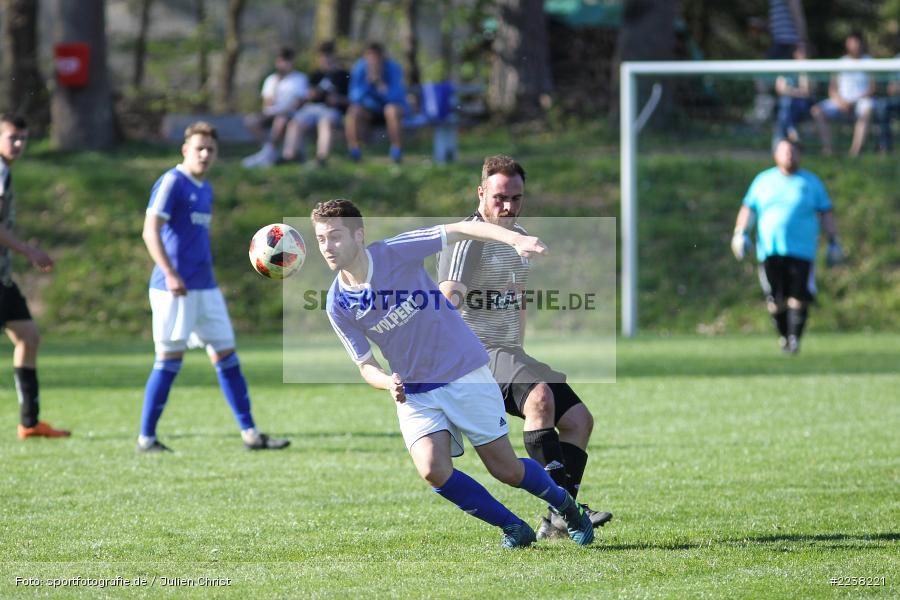 Devin Hostetter, Tim Franz, Kreisklasse Würzburg, 20.04.2019, FC Ruppertshütten, FV Wernfeld/Adelsberg - Bild-ID: 2238221