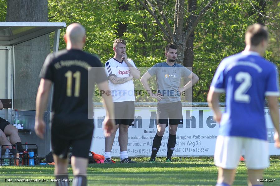 Lukas König, Jörg Albert, Kreisklasse Würzburg, 20.04.2019, FC Ruppertshütten, FV Wernfeld/Adelsberg - Bild-ID: 2238229