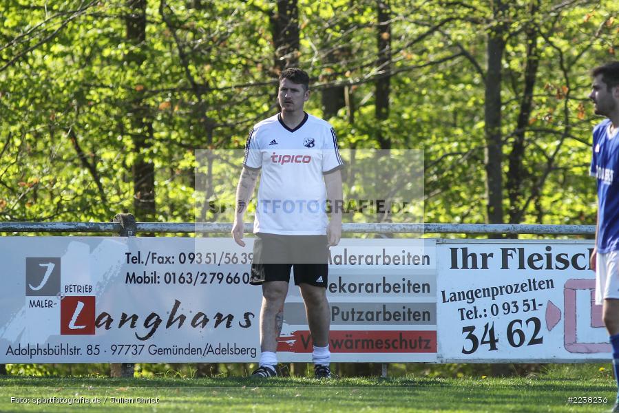 Jörg Albert, Kreisklasse Würzburg, 20.04.2019, FC Ruppertshütten, FV Wernfeld/Adelsberg - Bild-ID: 2238236