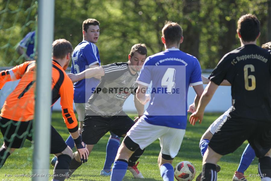 Samuel König, Kreisklasse Würzburg, 20.04.2019, FC Ruppertshütten, FV Wernfeld/Adelsberg - Bild-ID: 2238237