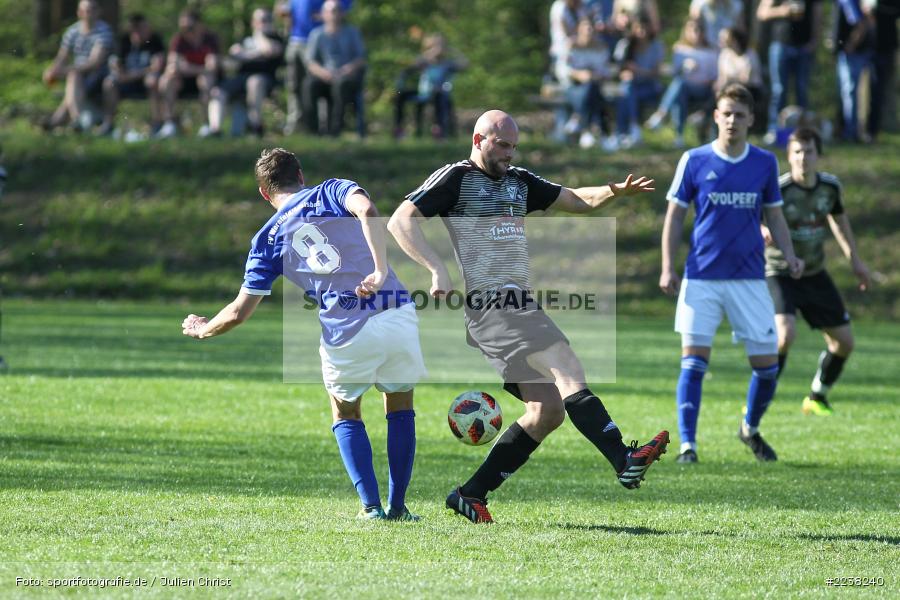 Tim Franz, Thomas Spahn, Kreisklasse Würzburg, 20.04.2019, FC Ruppertshütten, FV Wernfeld/Adelsberg - Bild-ID: 2238240