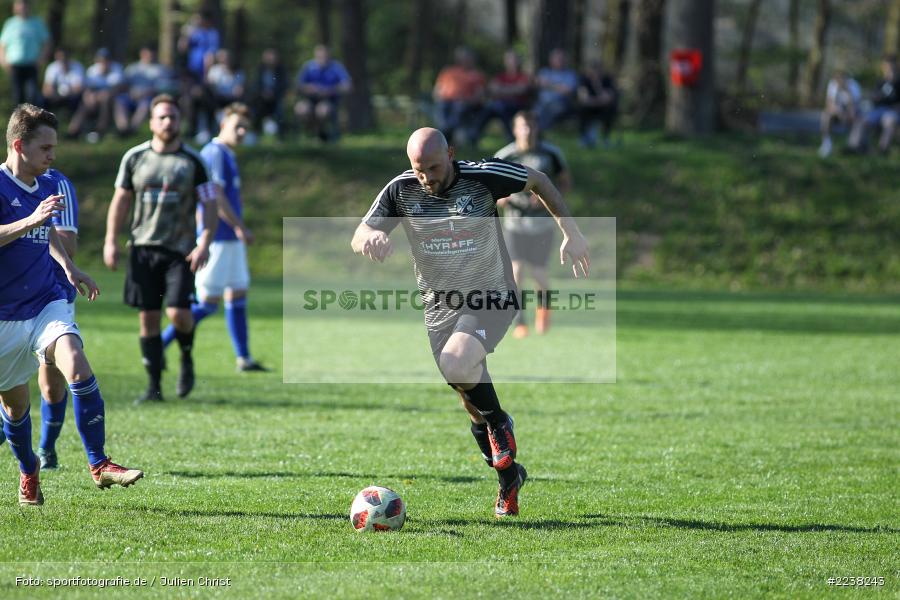 Jonas Schmitt, Thomas Spahn, Kreisklasse Würzburg, 20.04.2019, FC Ruppertshütten, FV Wernfeld/Adelsberg - Bild-ID: 2238243