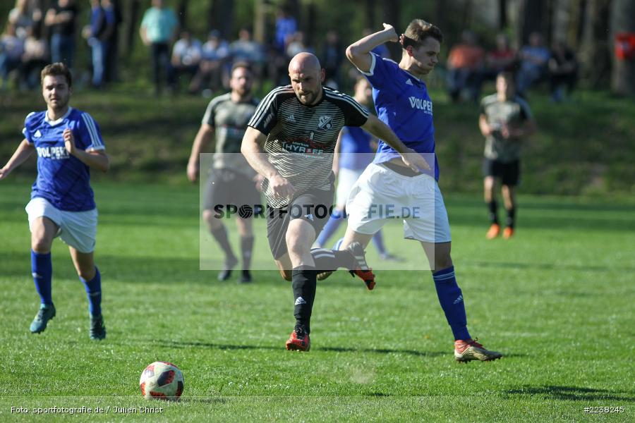 Jonas Schmitt, Thomas Spahn, Kreisklasse Würzburg, 20.04.2019, FC Ruppertshütten, FV Wernfeld/Adelsberg - Bild-ID: 2238245