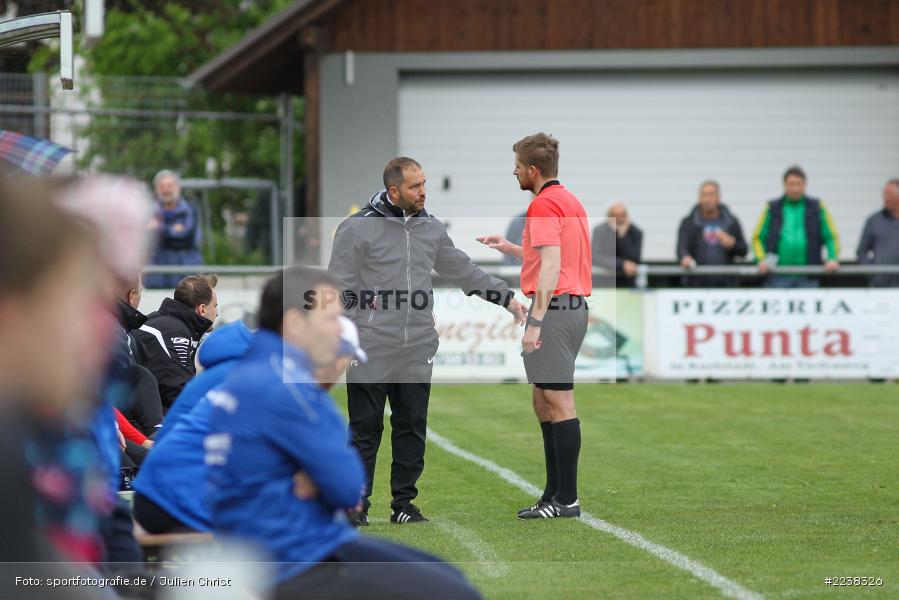 Patrick Sträßer, Thomas Gscheidl, Landesliga Nordwest, 27.04.2019, TSV Kleinrinderfeld, TSV Karlburg - Bild-ID: 2238326