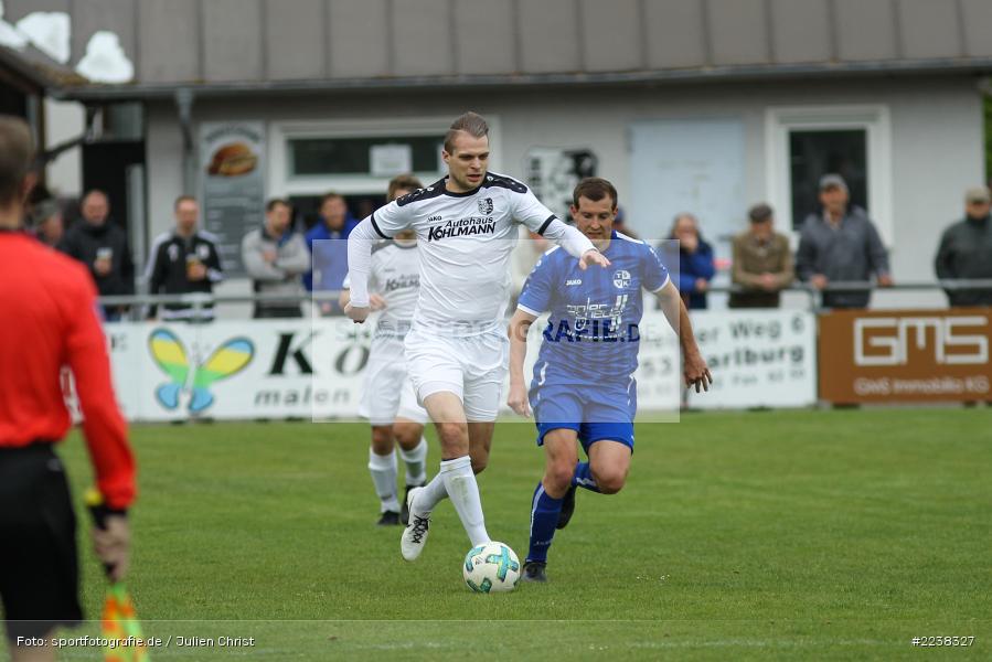 Manuel Jäger, Marvin Schramm, Landesliga Nordwest, 27.04.2019, TSV Kleinrinderfeld, TSV Karlburg - Bild-ID: 2238327