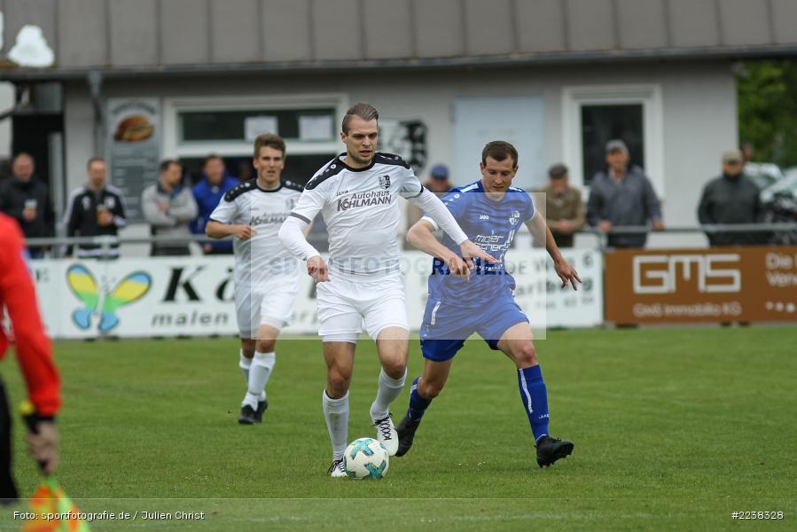 Manuel Jäger, Marvin Schramm, Landesliga Nordwest, 27.04.2019, TSV Kleinrinderfeld, TSV Karlburg - Bild-ID: 2238328
