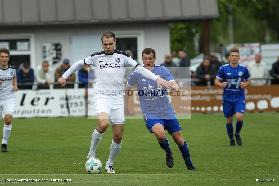 Manuel Jäger, Marvin Schramm, Landesliga Nordwest, 27.04.2019, TSV Kleinrinderfeld, TSV Karlburg - Bild-ID: 2238330