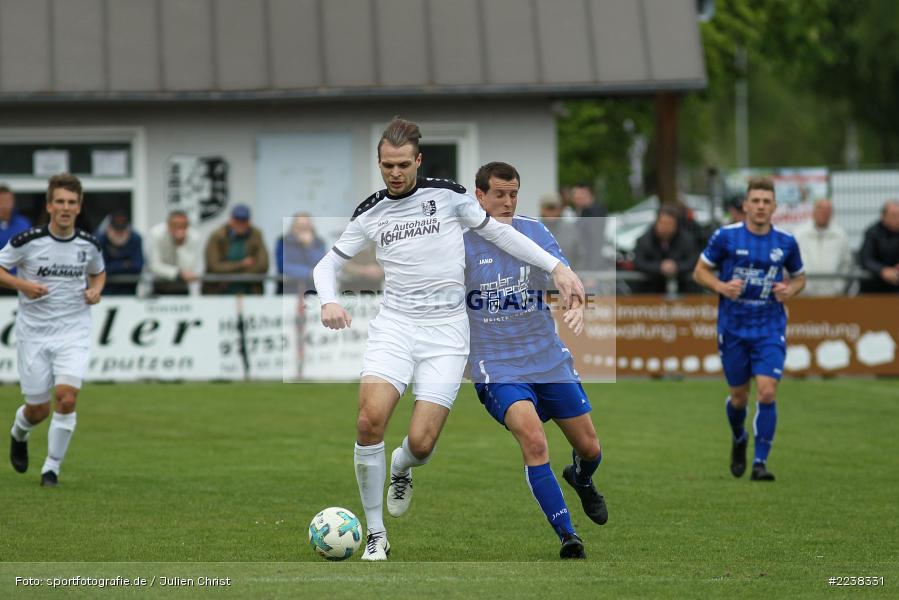 Manuel Jäger, Marvin Schramm, Landesliga Nordwest, 27.04.2019, TSV Kleinrinderfeld, TSV Karlburg - Bild-ID: 2238331
