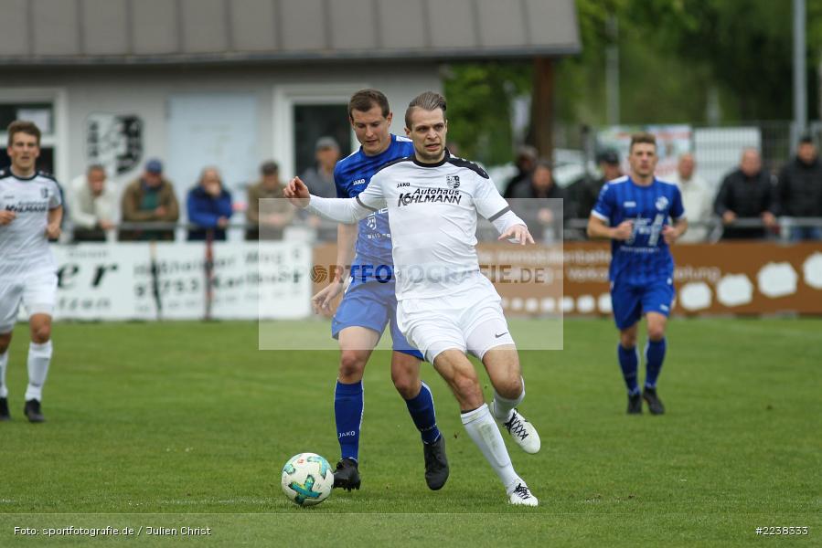 Manuel Jäger, Marvin Schramm, Landesliga Nordwest, 27.04.2019, TSV Kleinrinderfeld, TSV Karlburg - Bild-ID: 2238333