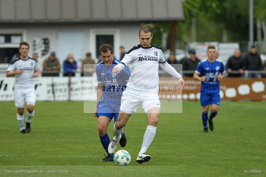 Manuel Jäger, Marvin Schramm, Landesliga Nordwest, 27.04.2019, TSV Kleinrinderfeld, TSV Karlburg - Bild-ID: 2238334