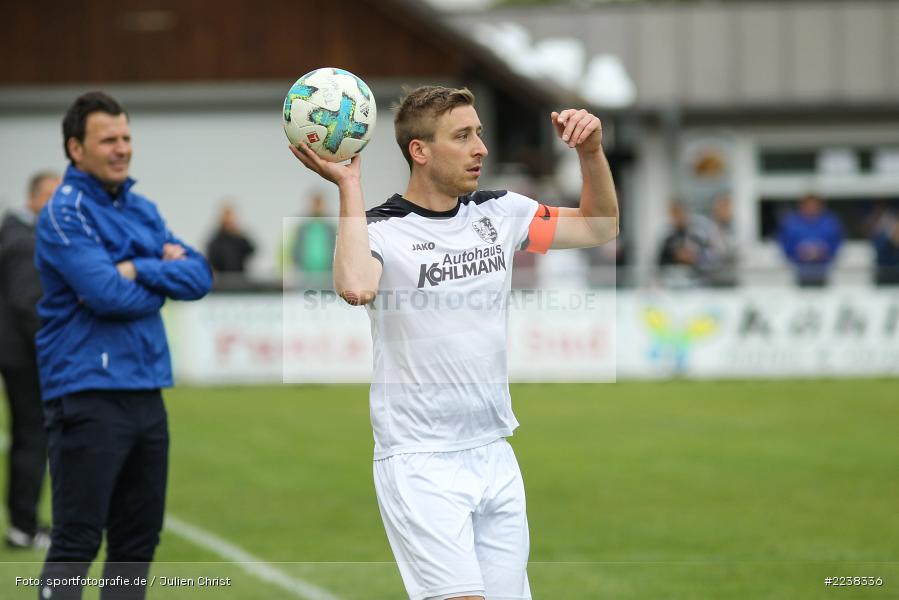 Manuel Römlein, Landesliga Nordwest, 27.04.2019, TSV Kleinrinderfeld, TSV Karlburg - Bild-ID: 2238336
