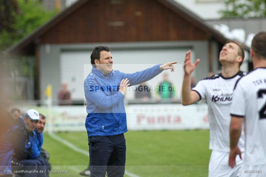 Tobias Jäger, Landesliga Nordwest, 27.04.2019, TSV Kleinrinderfeld, TSV Karlburg - Bild-ID: 2238340