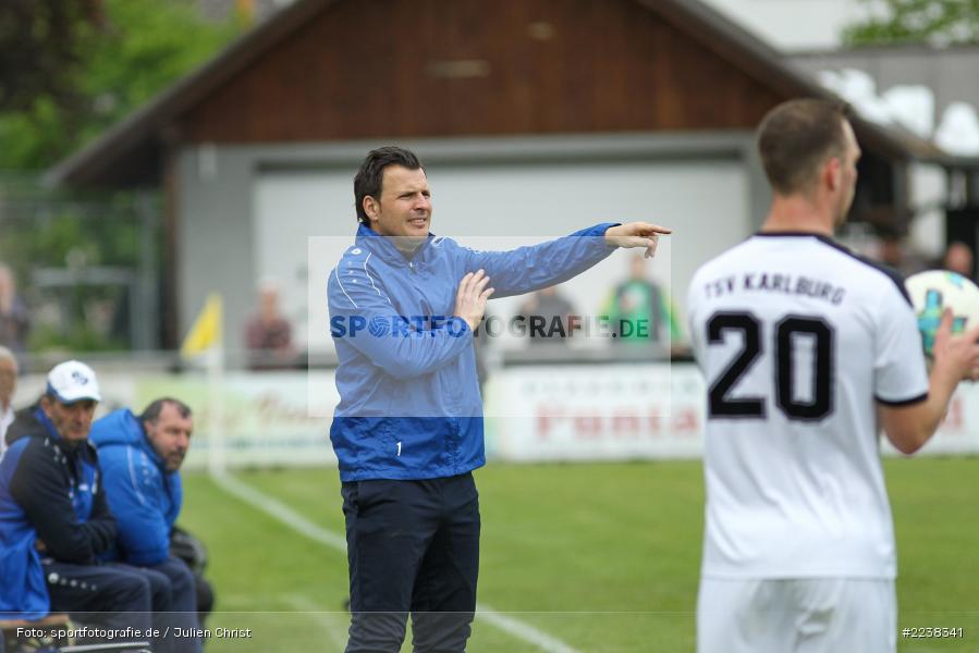 Tobias Jäger, Landesliga Nordwest, 27.04.2019, TSV Kleinrinderfeld, TSV Karlburg - Bild-ID: 2238341