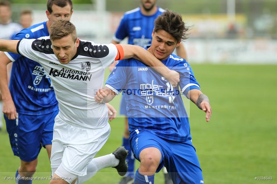 Jannis Thein, Manuel Römlein, Landesliga Nordwest, 27.04.2019, TSV Kleinrinderfeld, TSV Karlburg - Bild-ID: 2238343