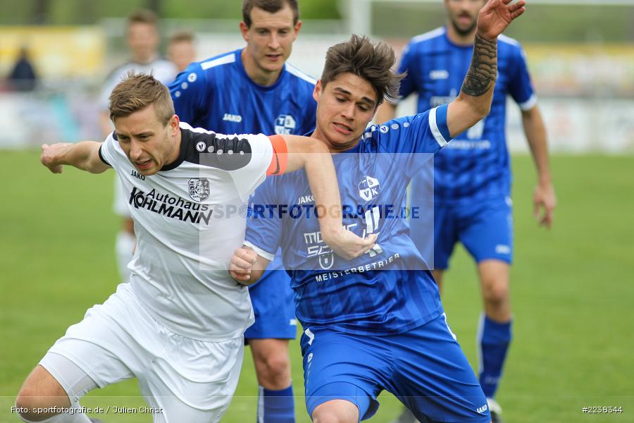 Jannis Thein, Manuel Römlein, Landesliga Nordwest, 27.04.2019, TSV Kleinrinderfeld, TSV Karlburg - Bild-ID: 2238344