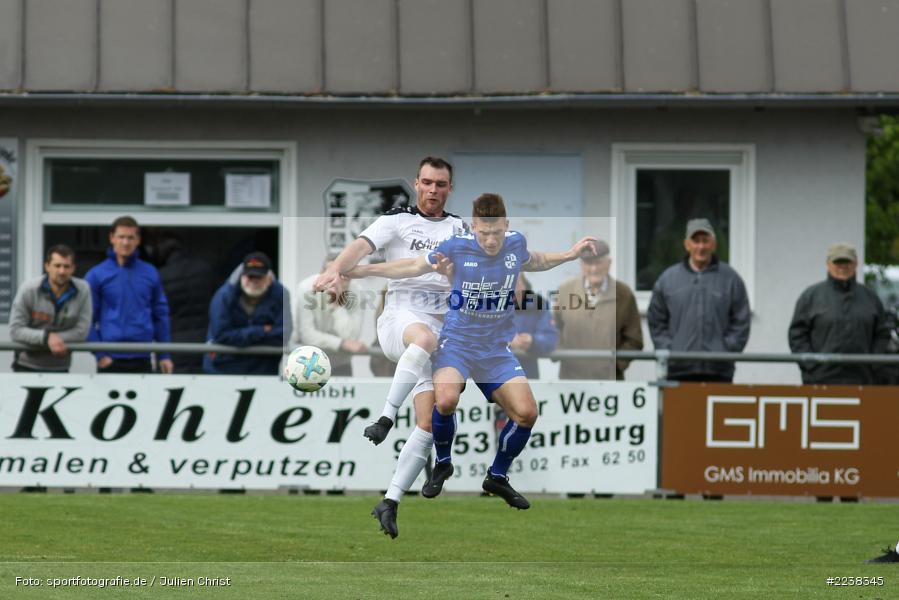 Maurice Kübert, Landesliga Nordwest, 27.04.2019, TSV Kleinrinderfeld, TSV Karlburg - Bild-ID: 2238345