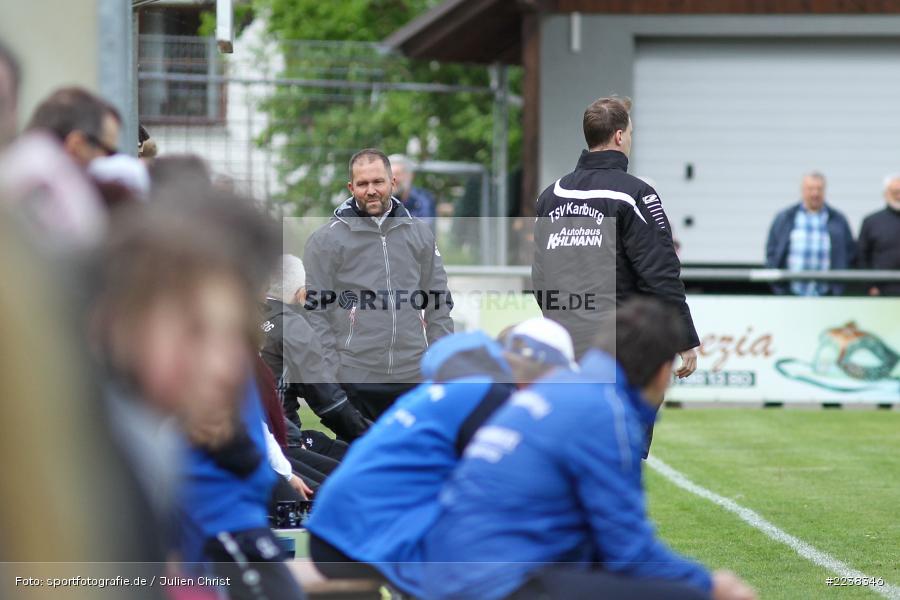 Patrick Sträßer, Landesliga Nordwest, 27.04.2019, TSV Kleinrinderfeld, TSV Karlburg - Bild-ID: 2238346