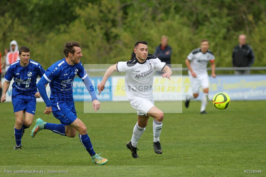 Luca Pfister, Joshua Heberlein, Landesliga Nordwest, 27.04.2019, TSV Kleinrinderfeld, TSV Karlburg - Bild-ID: 2238348