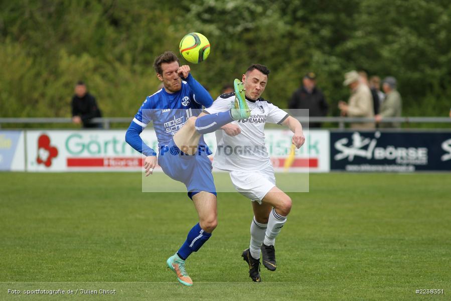 Luca Pfister, Joshua Heberlein, Landesliga Nordwest, 27.04.2019, TSV Kleinrinderfeld, TSV Karlburg - Bild-ID: 2238351