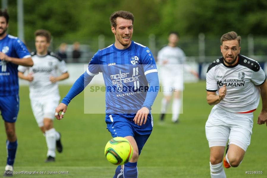 Joshua Heberlein, Landesliga Nordwest, 27.04.2019, TSV Kleinrinderfeld, TSV Karlburg - Bild-ID: 2238355