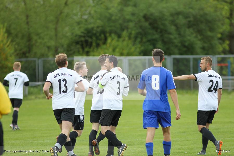 Maximilian Baur, Johannes Fischer, 28.04.2019, A-Klasse Würzburg, DJK Fellen, FV Gemünden/Seifriedsburg II - Bild-ID: 2238413 Maximilian Baur, Johannes Fischer, 28.04.2019, A-Klasse Würzburg, DJK Fellen, FV Gemünden/Seifriedsburg II - Bild-ID: 2238413
