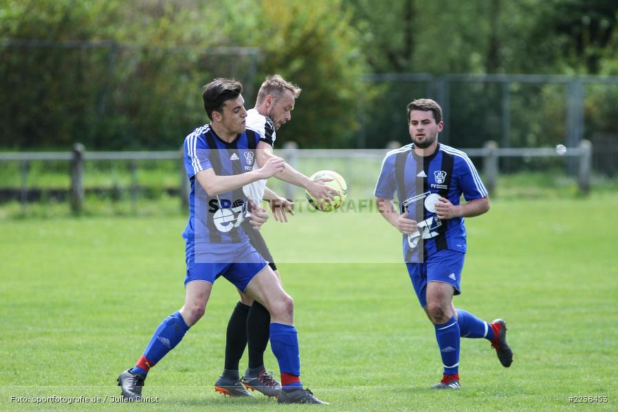 Christoph Fischer, Thorsten Nick, 28.04.2019, A-Klasse Würzburg, DJK Fellen, FV Gemünden/Seifriedsburg II - Bild-ID: 2238453 Christoph Fischer, Thorsten Nick, 28.04.2019, A-Klasse Würzburg, DJK Fellen, FV Gemünden/Seifriedsburg II - Bild-ID: 2238453