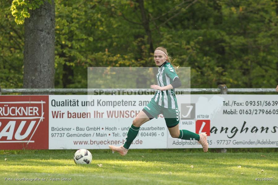 Janine Baumann, Bezirksoberliga, 30.04.2019, SV 1928 Veitshöchheim, SpVgg Adelsberg - Bild-ID: 2238837