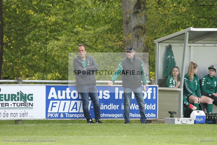 Jürgen Walter, Andreas Schmitt, Bezirksoberliga, 30.04.2019, SV 1928 Veitshöchheim, SpVgg Adelsberg - Bild-ID: 2238845