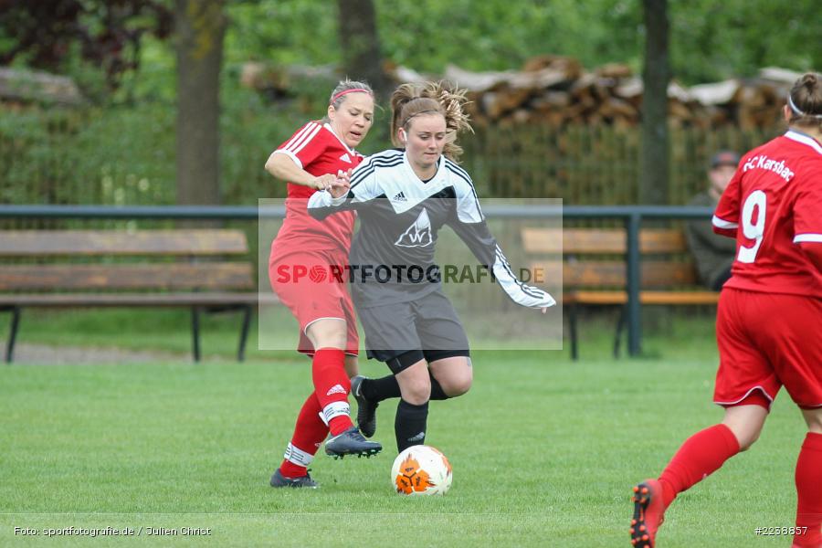 Annika Rehm, Tamara Loukas, 04.05.2019, Landesliga Nord, SV Leerstetten, FC Karsbach - Bild-ID: 2238857 Annika Rehm, Tamara Loukas, 04.05.2019, Landesliga Nord, SV Leerstetten, FC Karsbach - Bild-ID: 2238857