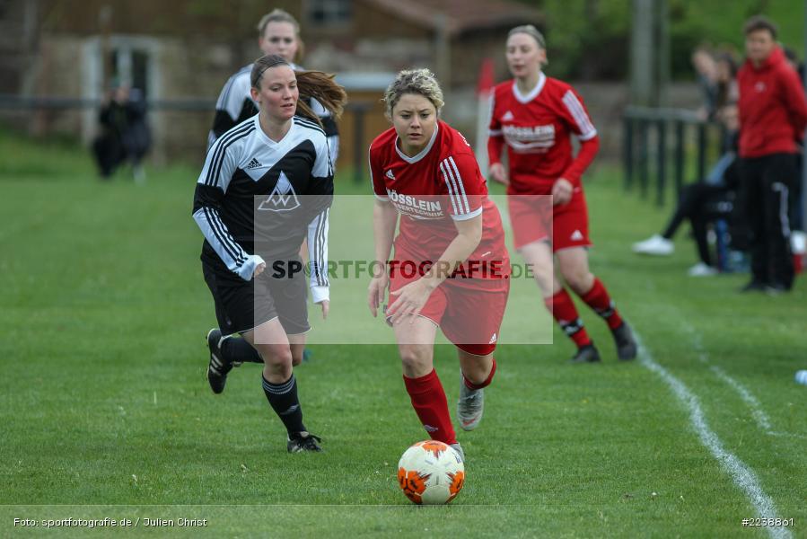 Delia Brandenstein, Tina Schäfer, 04.05.2019, Landesliga Nord, SV Leerstetten, FC Karsbach - Bild-ID: 2238861