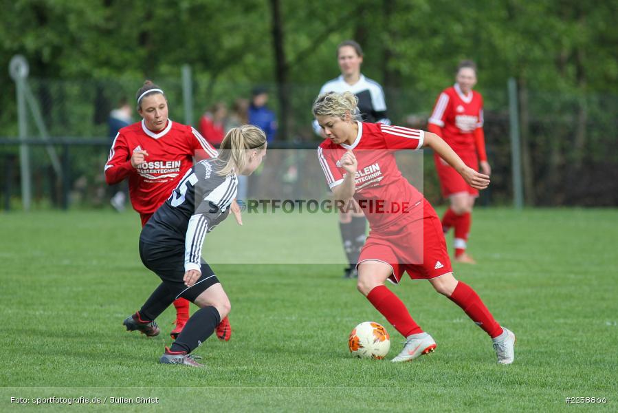 Delia Brandenstein, Laura Felbinger, 04.05.2019, Landesliga Nord, SV Leerstetten, FC Karsbach - Bild-ID: 2238866